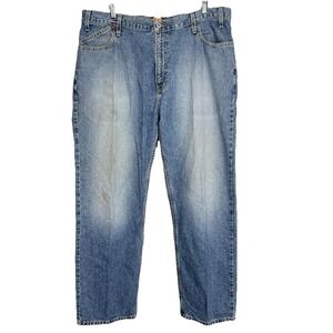 Vintage Levi's SilverTab Relaxed Jeans 40x32 Y2K 2003 Baggy Denim Faded Skater